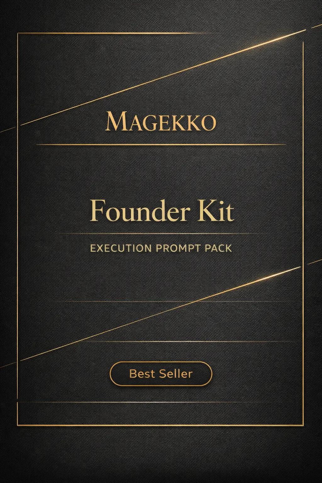 Magekko Founder Kit prompt pack cover